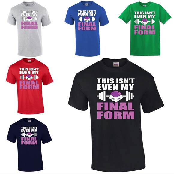 This Isn’t Even My Final Form T-shirt DBZ - Picture 1 of 3